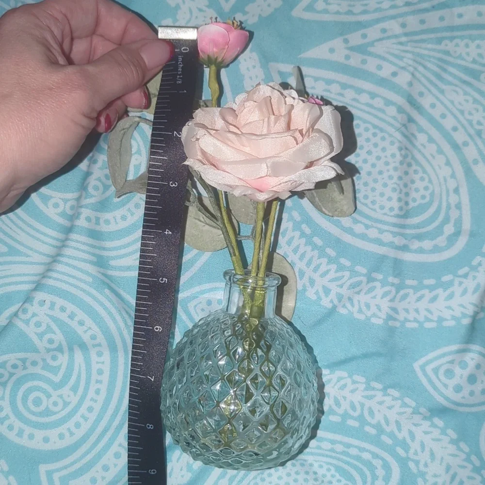 Artificial Flowers in Vase